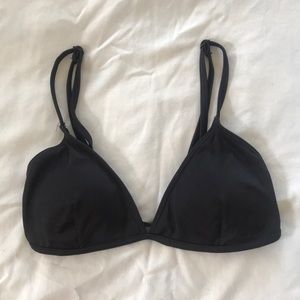 RVCA Black Bikini Top